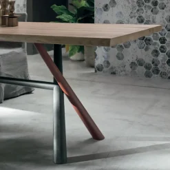 Tavolo Tudor in legno Fisso scontato 31%^Tomasella Outlet