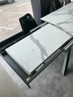 Hot Tavolo Xavier allungabile hpl marmo in laminato Allungabile scontato 46% Tavoli