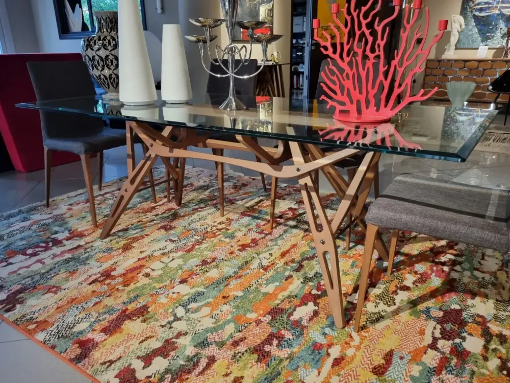 Zanotta Tavolo reale in legno Fisso scontato 25%- Tavoli