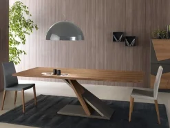 Compar Tavolo Zed in legno Fisso scontato 30%- Tavoli