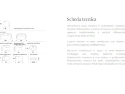 Sale Tolomeo tessuto in poliuretano   a prezzo scontato Divani