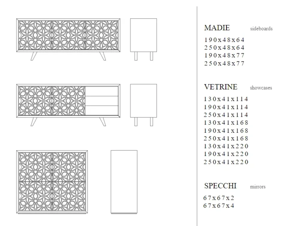 Discount offre l'Outlet Madia Granada in stile moderno: non perdere l'occasione! Madie