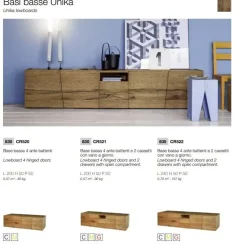 Devina Nais Unika b di : Madia moderna in Offerta Outlet.- Madie