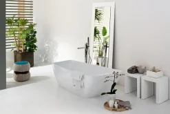 Mastella Vasca da bagno in Corian modello Yole next   a prezzo Outlet- Vasche Da Bagno