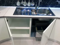 Sale Cucina Extra tonda colore bianco scontato del -58 % Cucine Ad Angolo|Cucine Moderne