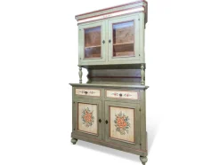 Artigianale Vetrinetta Cristalliera PREZZI OUTLET- Vetrinette