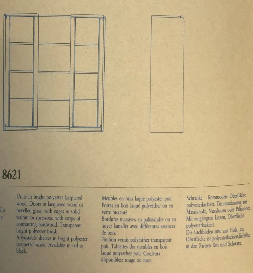 Maxalto Vetrinetta Artona di : stile design, scontata!- Vetrinette