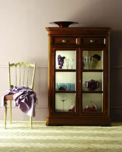 Vetrinetta Cristalliera 2 ante di a prezzo Outlet^Parlani Clearance