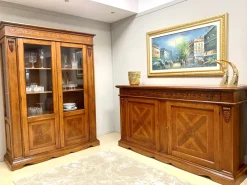 Clearance Vetrinetta Cristalliera stile classico Cristalliera di in offerta Vetrinette