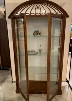 Artigianale Vetrinetta in legno stile classico Vetrina ditta ezio bellotti- Vetrinette