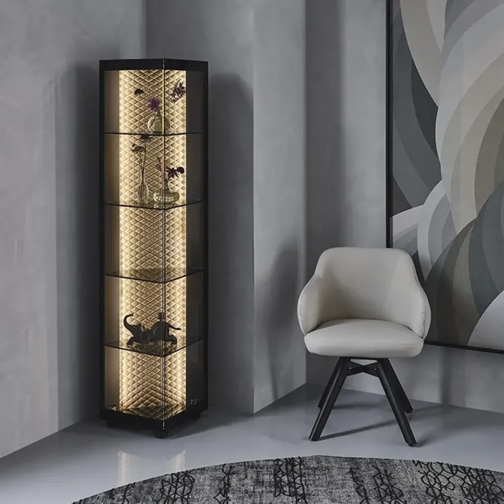 Sale Vetrinetta modello Atelier in stile design di a PREZZI OUTLET affrettati Vetrinette