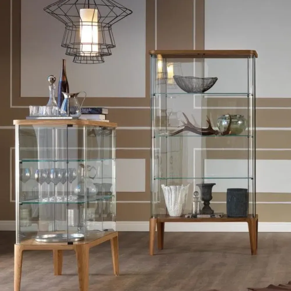 Outlet Vetrinetta modello Chantal in stile design di a PREZZI OUTLET Vetrinette