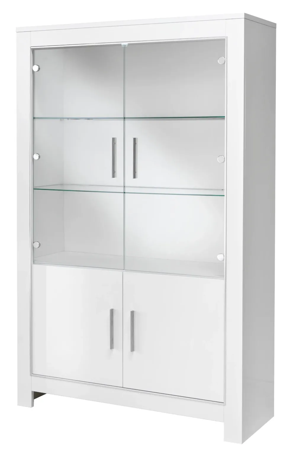 Online Vetrinetta modello Modello modena bianco in stile moderno di a PREZZI OUTLET Vetrinette