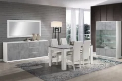 Vetrinetta Modello smart vetrina 2 ante stile moderno Modello smart vetrina 2 ante di in offerta^Artigianale Clearance