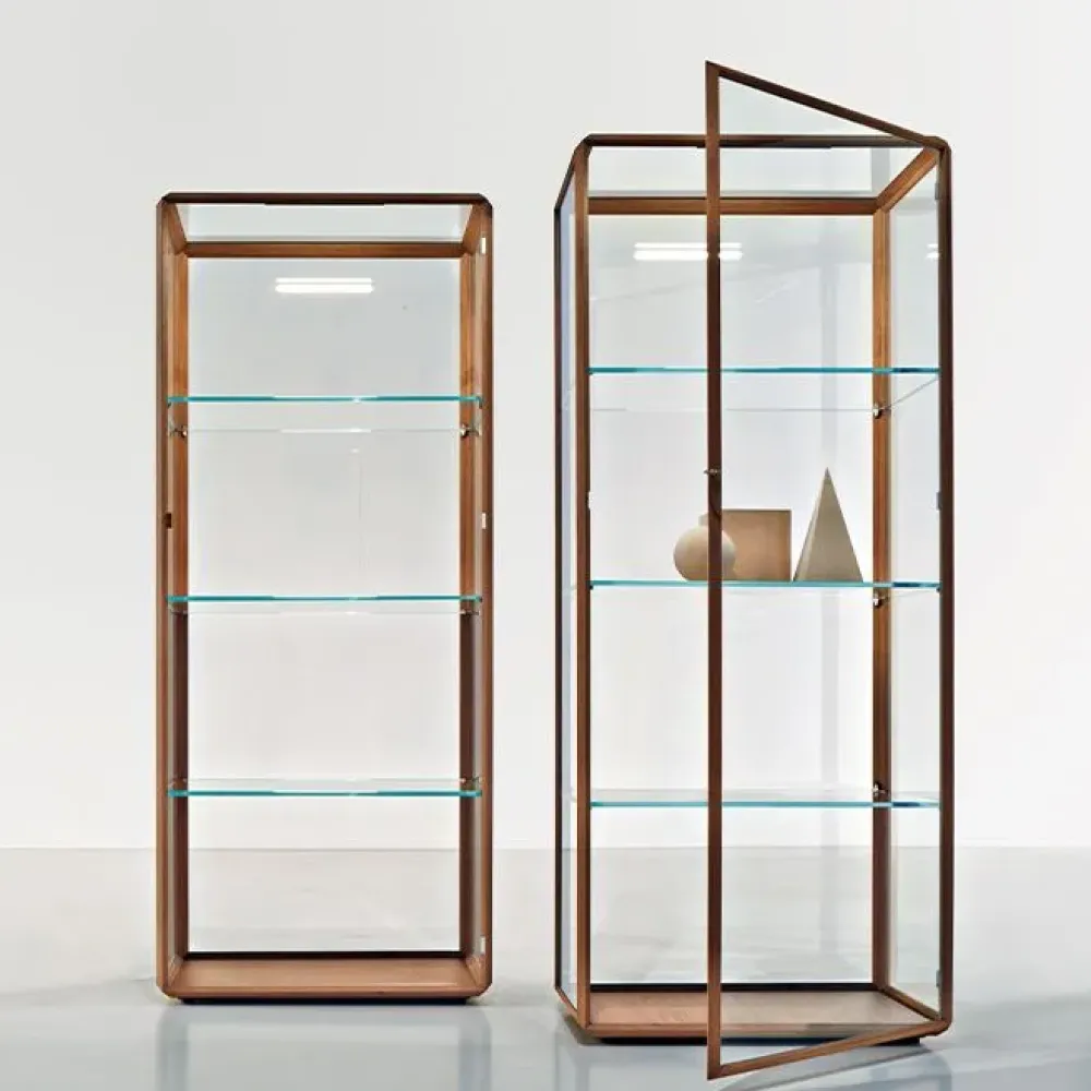 Vetrinetta modello 45°/vetrina in stile design di a PREZZI OUTLET Vetrinette