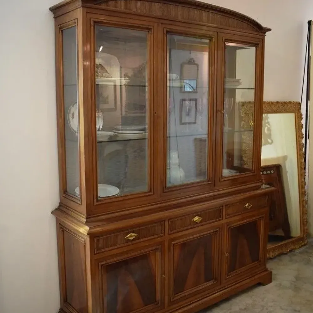 Best Vetrinetta Vetrina artigianale in legno in Offerta Outlet Vetrinette