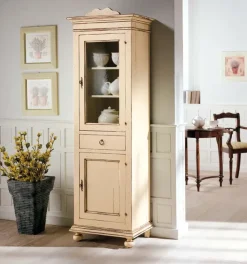 Sale Vetrinetta Vetrina f215 in legno a prezzo Outlet Vetrinette